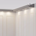 12 Meter LED Spot Profil Dekor Stuckleiste für indirekte Beleuchtung XPS OL-48